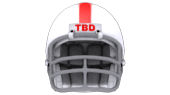 plain football helmet
